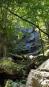 trickling waterfall