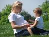mom and child